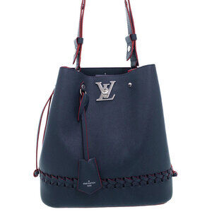 Louis Vuitton Lock Me Bucket Shoulder Bag